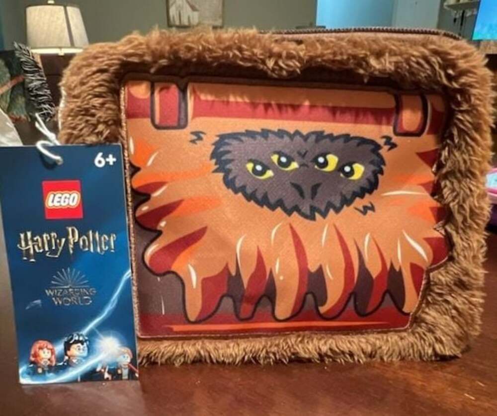 LEGO Harry Potter The Monster Book of Monsters Plush Pencil Case